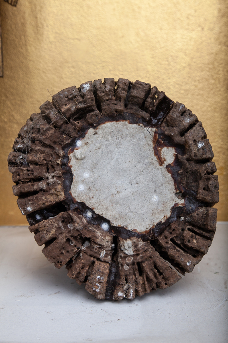 Extremely Rare Early 17C Walking Wood Laos Buddha #A019